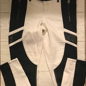 Black and white Jeggings